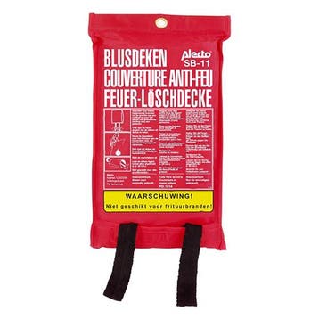 Blusdeken | Alecto (Glasvezeldoek, 1 x 1 meter), Verzenden, Nieuw