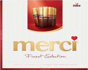 Merci Merci Finest Selection -  Chocolademix - 250 gram, Ophalen of Verzenden
