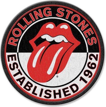 The Rolling Stones - Established 1962 patch off. merchandise, Ophalen of Verzenden, Nieuw, Kleding