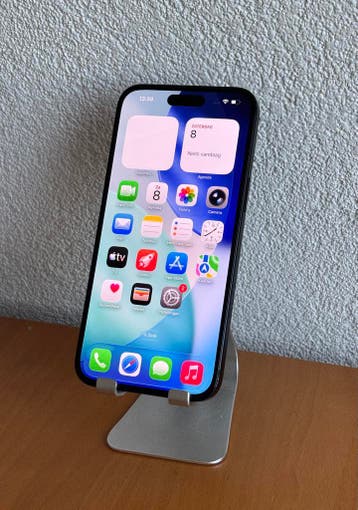Apple iPhone 16 Plus 128GB Zwart / Garantie / Nette staat, 128 GB, Refurbished, Ophalen of Verzenden, Zonder simlock