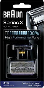 Braun Series 3 31S Foil Zilver - Vervangend Scheerblad, Verzenden, Nieuw