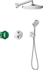 Hansgrohe Croma 280 1jet inbouw doucheset met Ecostat S,, Ophalen of Verzenden, Nieuw, Chroom, Kraan