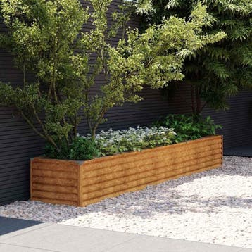 Moestuinbak Cortenstaal 291cm | 34% Korting, 100 cm of meer, Balkon, Ophalen of Verzenden, Zo goed als nieuw