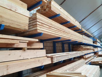 Draagarmstelling NIEUW 4,0 m hoog en 4 niveaus 1,2 m diep, Ophalen of Verzenden
