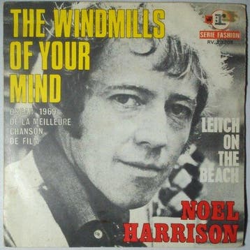 Noel Harrison - The Windmills Of Your Mind - Single, Verzenden, Nieuw in verpakking