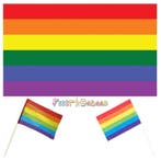 Regenboog Vlag Vlaggetjes Rainbow Vlaggen Regenboogvlag, Ophalen of Verzenden, Nieuw