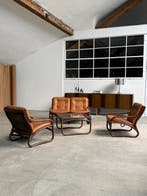 IKEA - Sofa - Baden - Rattan, Bamboe, Leder, Canvas - 2