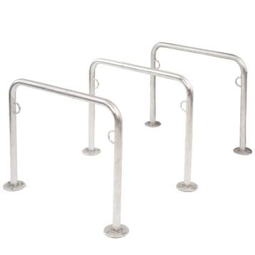 Fietsaanleunbeugel 2 fietsen Trust 125 cm - 3 stuks, Nieuw