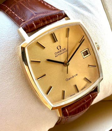 Omega - Genève 18K Solid Gold Square - Zonder minimumprijs -, Nieuw