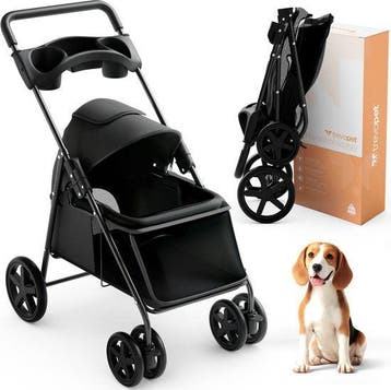 2dekans | Trevopet® Hondenbuggy Inklapbaar - Wandelwagen -, Dieren en Toebehoren, Ophalen of Verzenden, Zo goed als nieuw