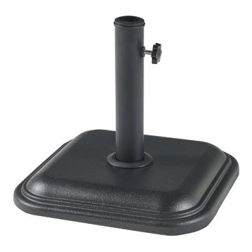 Parasolvoet Biccari parasolhouder beton vierkant 35x35x4,5 c, Tuin en Terras, Zonneschermen, Verzenden, Nieuw
