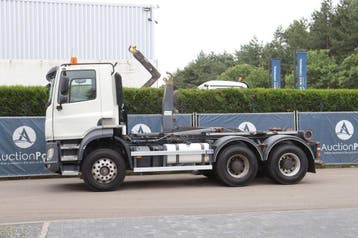Veiling: Haakarmsysteem Vrachtwagen DAF CF460 6x4 FAT Diesel, Automaat, Wit, Diesel, DAF