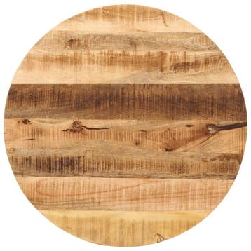 Rond tafelblad 70cm ruw hout | Laatste Stuk!, 50 tot 100 cm, Rustiek, Rond, Nieuw