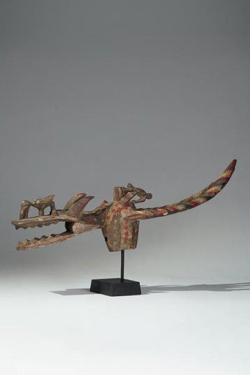 Een houten masker - Senufo - Ivoorkust (Zonder minimumprijs)