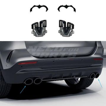 Mercedes-Specific Exhaust Tips Voor Mercedes GLA H247 AMG, Ophalen of Verzenden, Nieuw