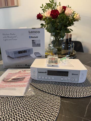 Keukenradio met Bluetooth en Afstandsbediening, Ophalen of Verzenden, Nieuw, Radio