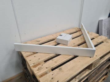 Douchebak onderplint 90 x 90 cm met stelpoten, Ophalen of Verzenden, Nieuw, Douche