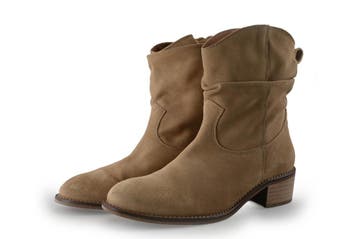 Manfield Cowboy laarzen in maat 39 Beige, Verzenden, Beige, Zo goed als nieuw, Manfield