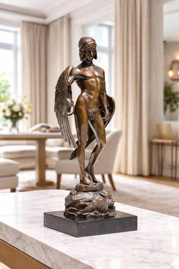 a. gilbert - sculptuur, icarus - 41 cm - Brons