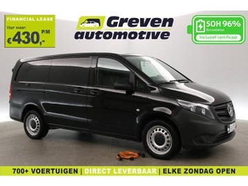 Mercedes-Benz eVito 112 Lang 60 kWh | Snelladen | SOH 96%, Automaat, Zwart, Mercedes-Benz, Elektrisch