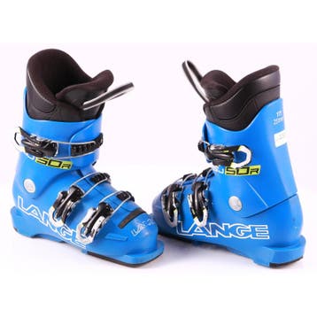 27 28 kinder skischoenen LANGE RSJ 50 R, blue, Verzenden, Gebruikt