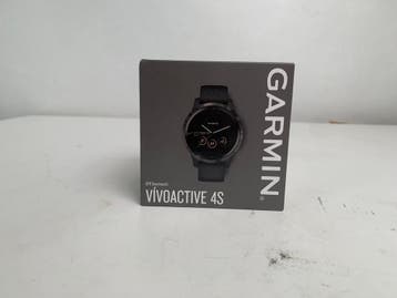 Garmin Vivoactive 4s 40 mm zwart met een zwarte siliconen, Verzenden, Nieuw, Garmin