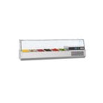 GGM Gastro | Opzetkoelvitrine PREMIUM - 1550x390mm - 6x GN |, Verzenden