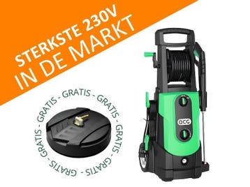 Hogedrukreiniger actie hogedrukspuit GRATIS Terrasreiniger, Ophalen of Verzenden, Nieuw, Elektrisch, ACG 