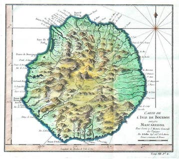 Afrika - Réunion (Frankrijk); N. Bellin - Carte de lIsle de, Boeken, Nieuw
