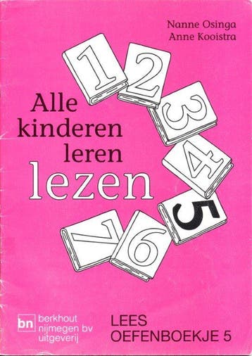 Alle Kinderen Leren Lezen lees/oefenboekje 5 (per stuk), Verzenden, Nieuw
