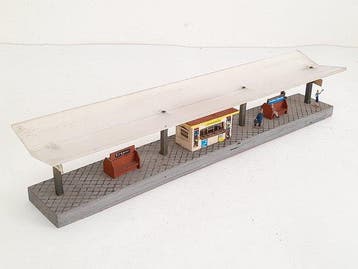 Vau-Pe H0 - 2113 - Treinset (1) - Perron met glazen dak, Hobby en Vrije tijd, Nieuw