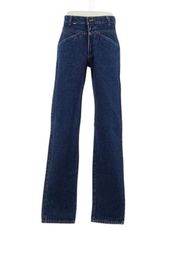 Levis Jeans Dames maat WW24 / L33 Donkerblauw Vintage, Ophalen of Verzenden, Nieuw