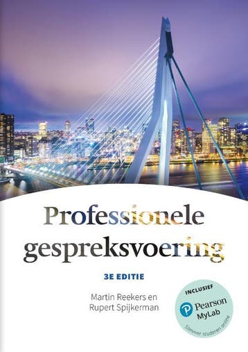 Professionele gespreksvoering 3e editie met My 9789043040358, Boeken, Studieboeken en Cursussen, Verzenden, Zo goed als nieuw
