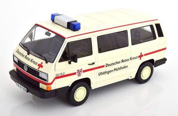 KK-Scale 1:18 - Modelauto - Volkswagen Bus T3 Syncro, Nieuw