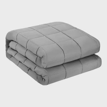 Grijze Therapeutische Verzwaringsdeken King Size - 9 kg - Gl, Huis en Inrichting, Verzenden, Nieuw