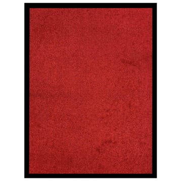vidaXL Deurmat 40x60 cm rood, Verzenden, Nieuw