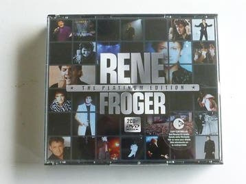 Rene Froger - The Platinum Edition (2CD + DVD), Ophalen of Verzenden, Zo goed als nieuw