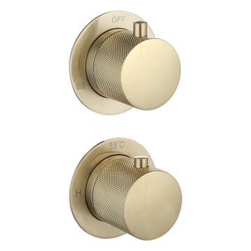 Sani Royal Inbouw Thermostaatkraan Compleet Goud, Nieuw