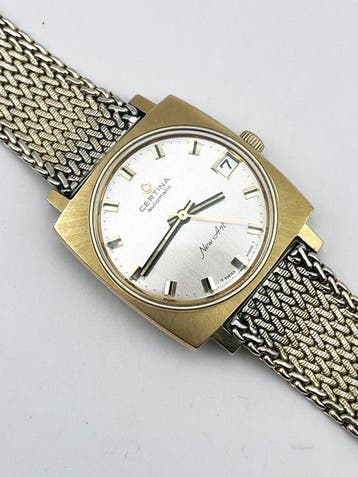 Certina - Certina New Art Automatic | 20 Micron Gold -, Nieuw