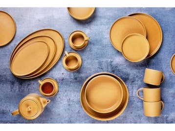 SCANDI Compleet Servies - 36 stuks - Oker, Verzenden, Nieuw