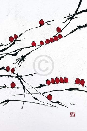 Kunstdruk Jenny Tsang - Bamboo Chorus 41x61cm, Verzenden, Nieuw