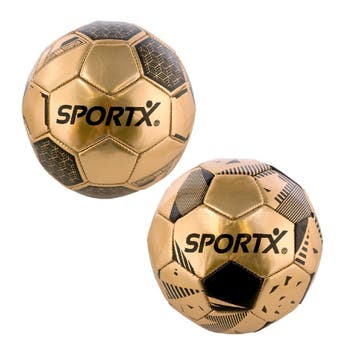 SportX mini voetbal goud metallic - van €7,50 voor €6,75, Ophalen of Verzenden, Nieuw