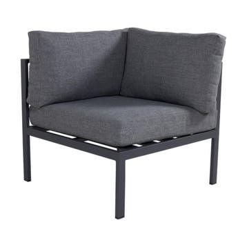 *WOONWINKEL* Hoekmodule Loungeset Zwart, Verzenden, Nieuw