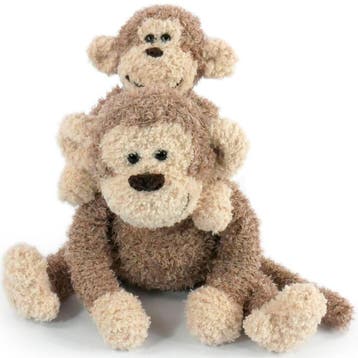 Aapie Aap Knuffel Haken - Groot en Klein - Haakpret Anja T, Ophalen of Verzenden, Nieuw