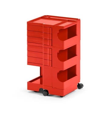B-Line - Joe Colombo - Trolley - Boby B36 - Rode Peper - ABS