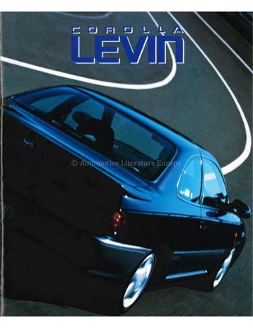 1993 TOYOTA COROLLA LEVIN BROCHURE JAPANS, Nieuw, Toyota, Author