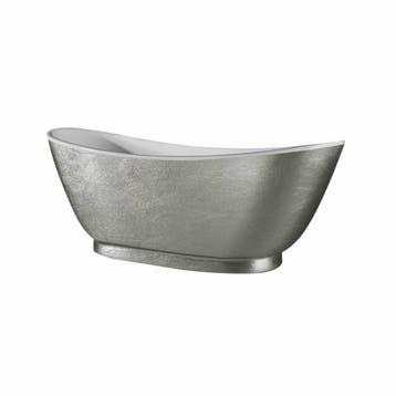 Vrijstaandbad Best Design Silvercreek 175x75x68 cm Zilver, Ophalen of Verzenden, Nieuw