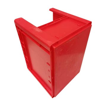 Magazijnbak, 600x395x420 mm, euronorm, levensmiddelgeschikt,, Ophalen of Verzenden, Gebruikt, Bak of Kist