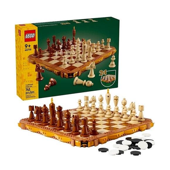 LEGO - Klassieke Schaakset - 40719, Verzamelen, Overige Verzamelen, Verzenden