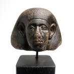 Oud-Egyptisch graniet Hoofd van een man